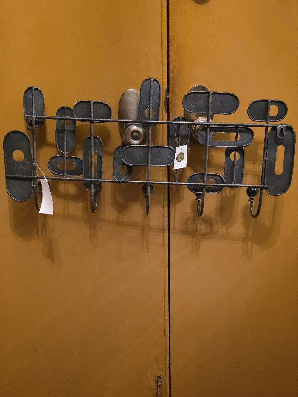 Decorative Multi-Color Wall or Door Hook Rack - Modern Abstract Design 23